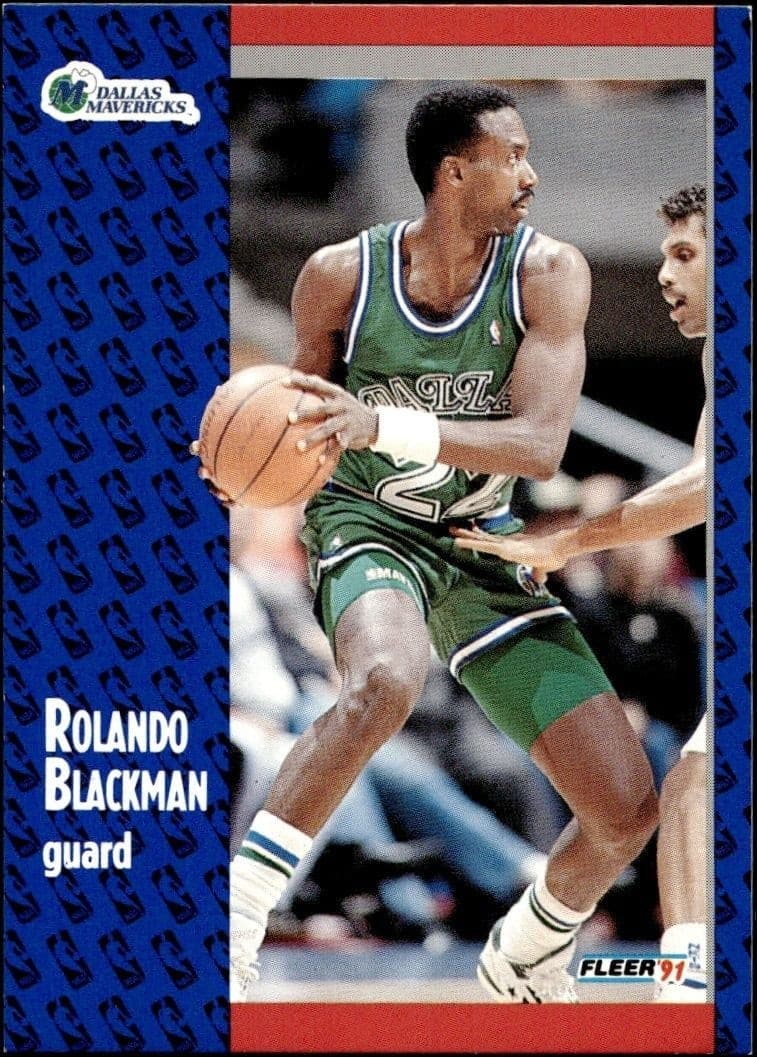 1991-92 Fleer Rolando Blackman #43 trading card