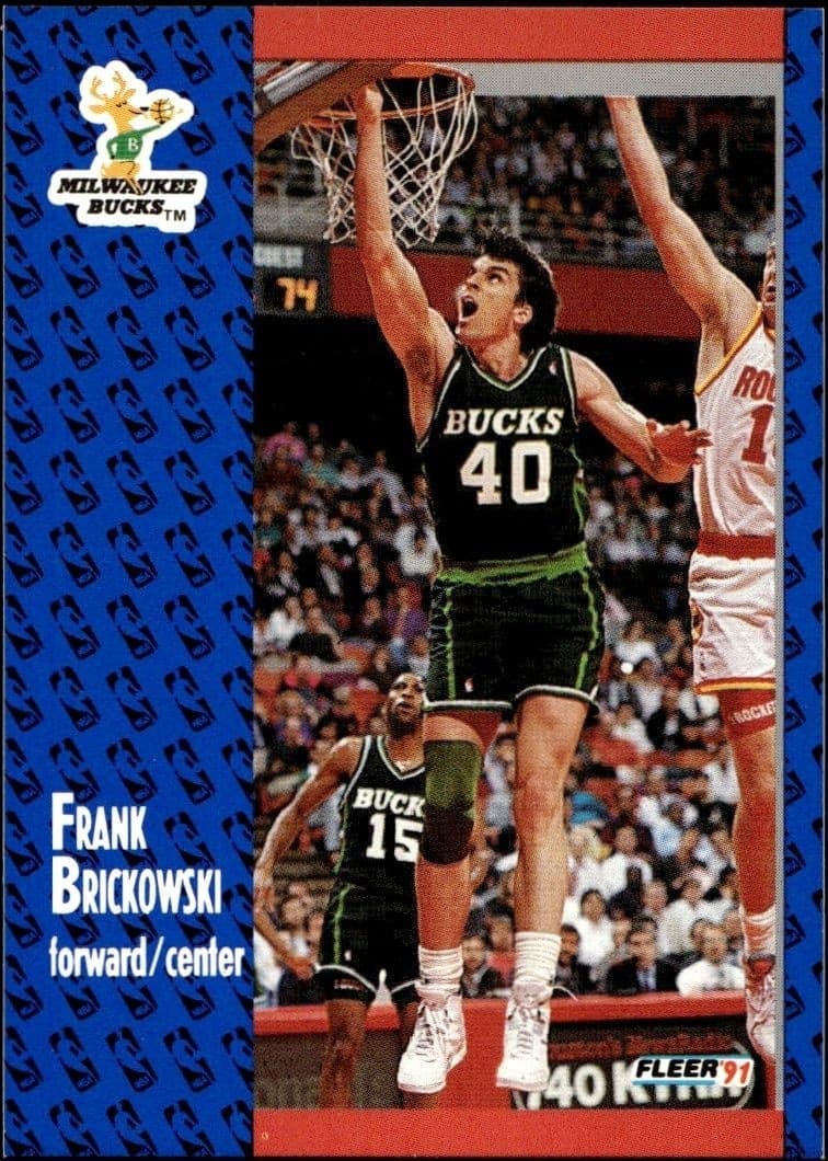 1991-92 Fleer Frank Brickowski #113 trading card