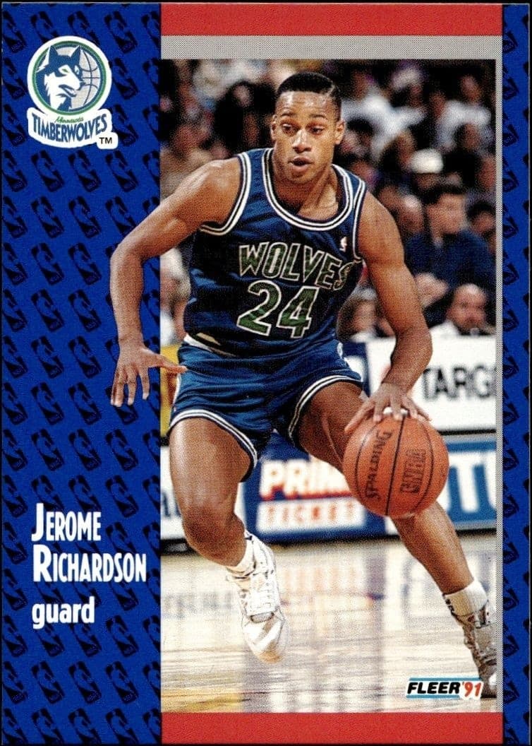 1991-92 Fleer Pooh Richardson #125 trading card