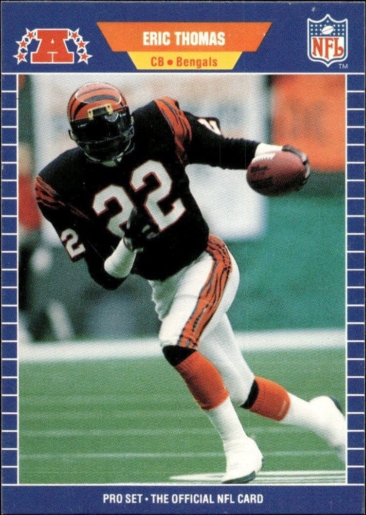 1989 Pro-Set Eric Thomas #68 trading card