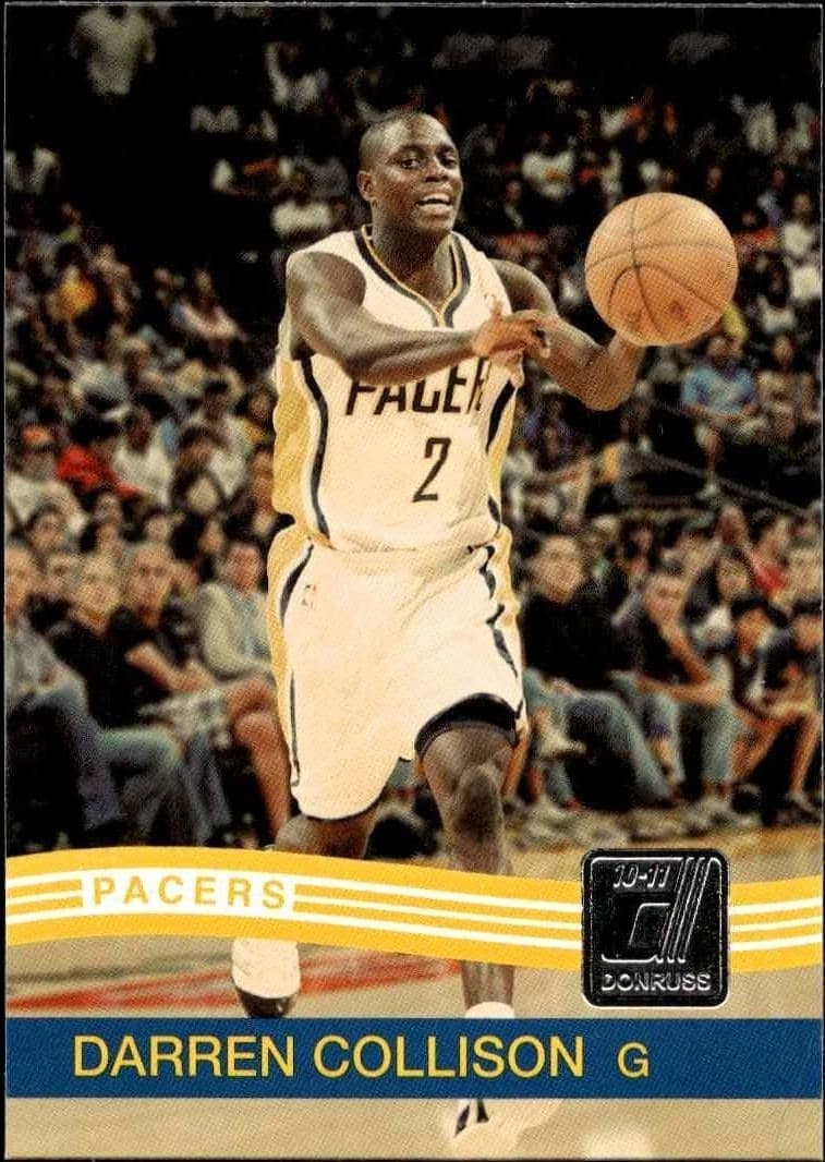 2010-11 Panini Donruss Darren Collison #63 trading card