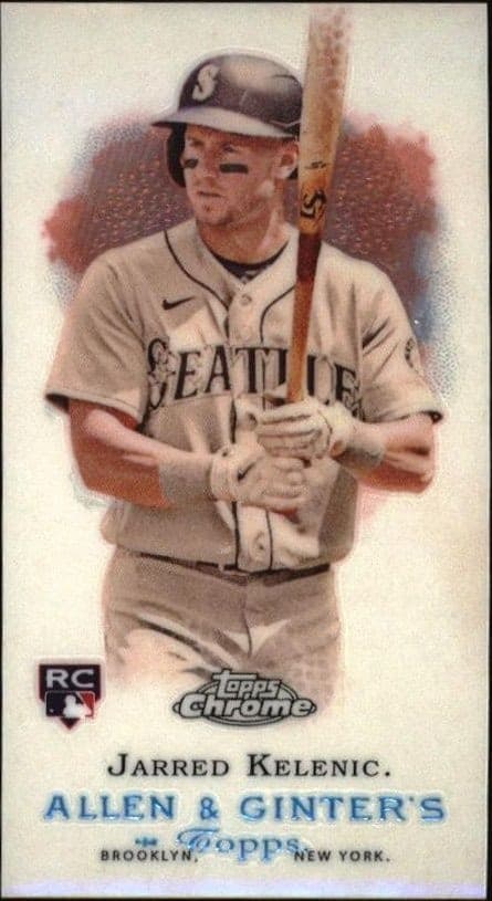 2021 Topps Allen & Ginter Chrome Jarred Kelenic #MRD-20 trading card