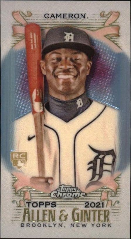 2021 Topps Allen & Ginter Daz Cameron #105 trading card