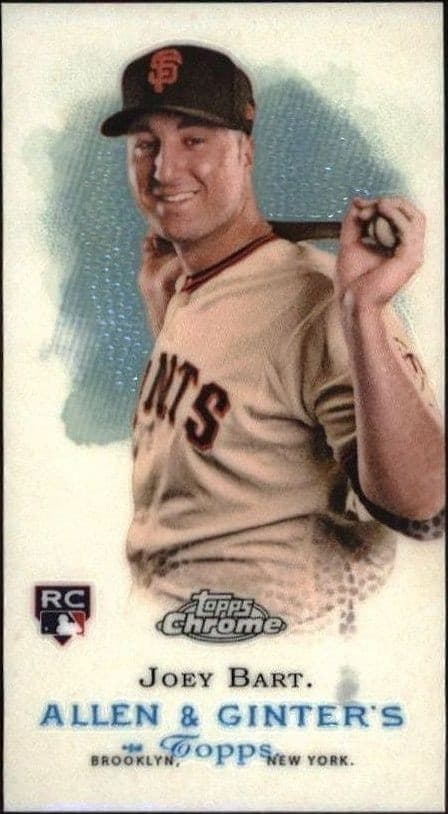 2021 Topps Allen & Ginter Chrome Joey Bart #MRD-5 trading card