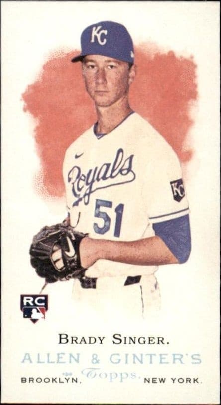 2021 Topps Allen & Ginter Brady Singer #MRD-14 trading card