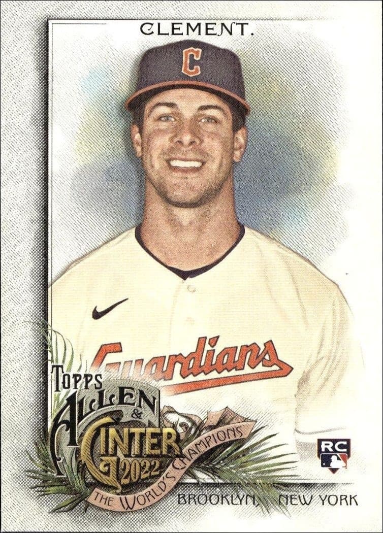2022 Topps Allen & Ginter Ernie Clement #172 trading card