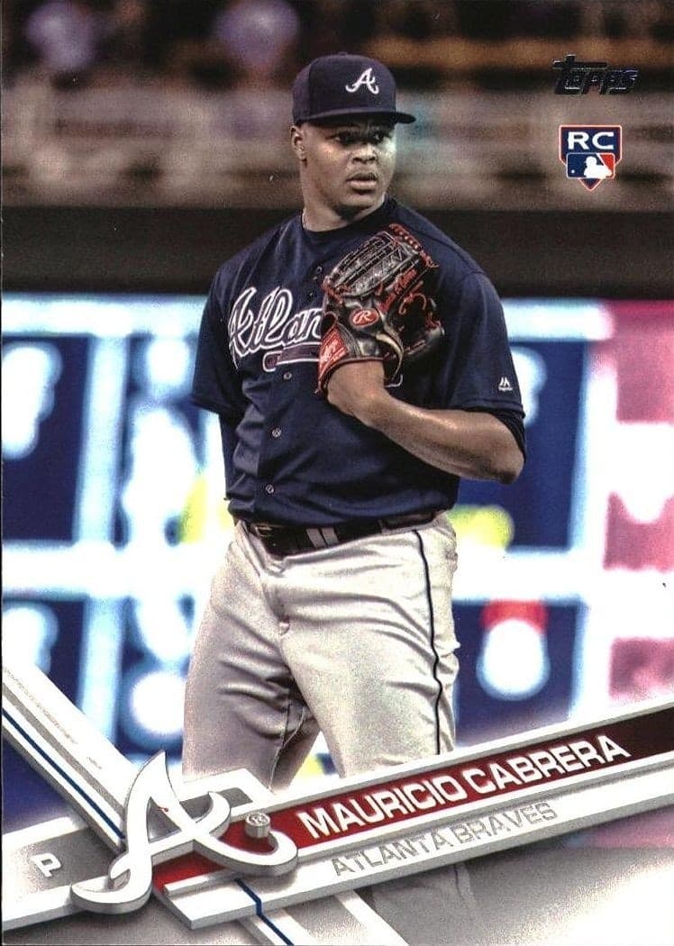 2017 Topps Series 2 Mauricio Cabrera #455 baseball trading card front