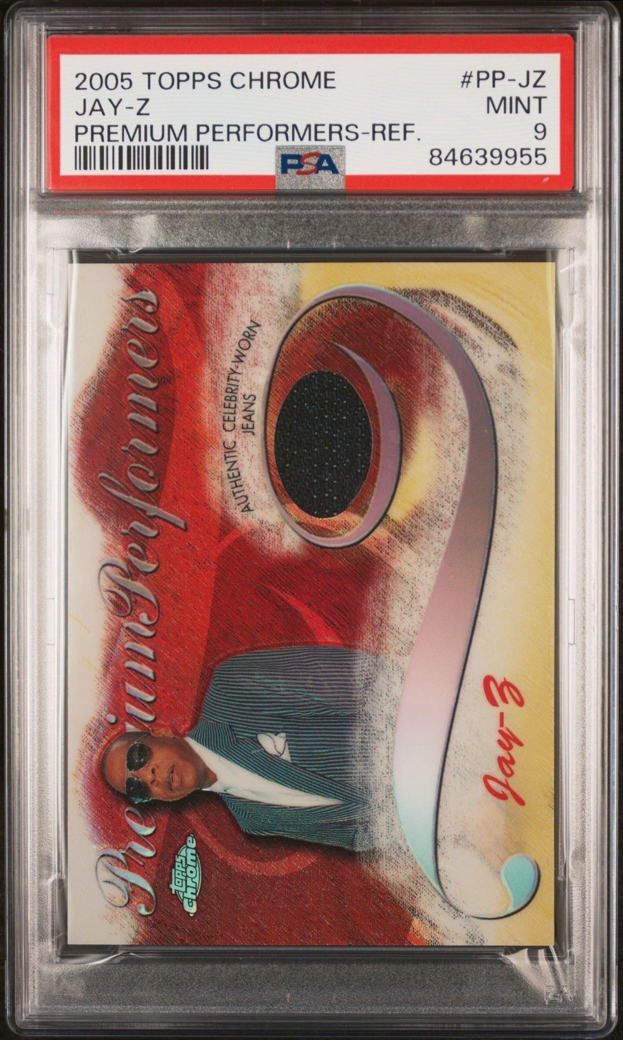 2005 Topps Chrome Jay-Z #PP-JZ trading card