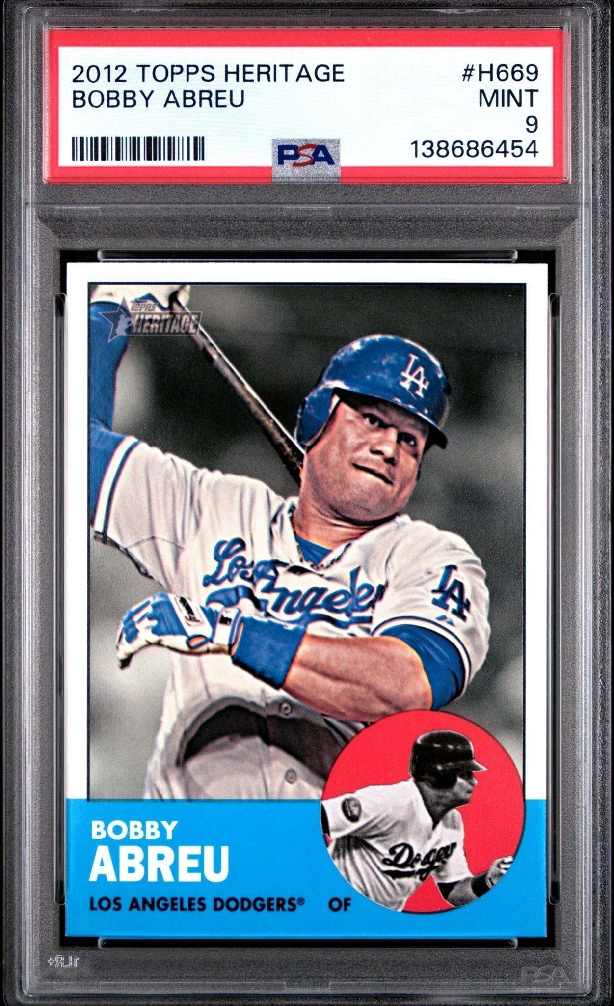 2012 Topps Bobby Abreu #H669 trading card