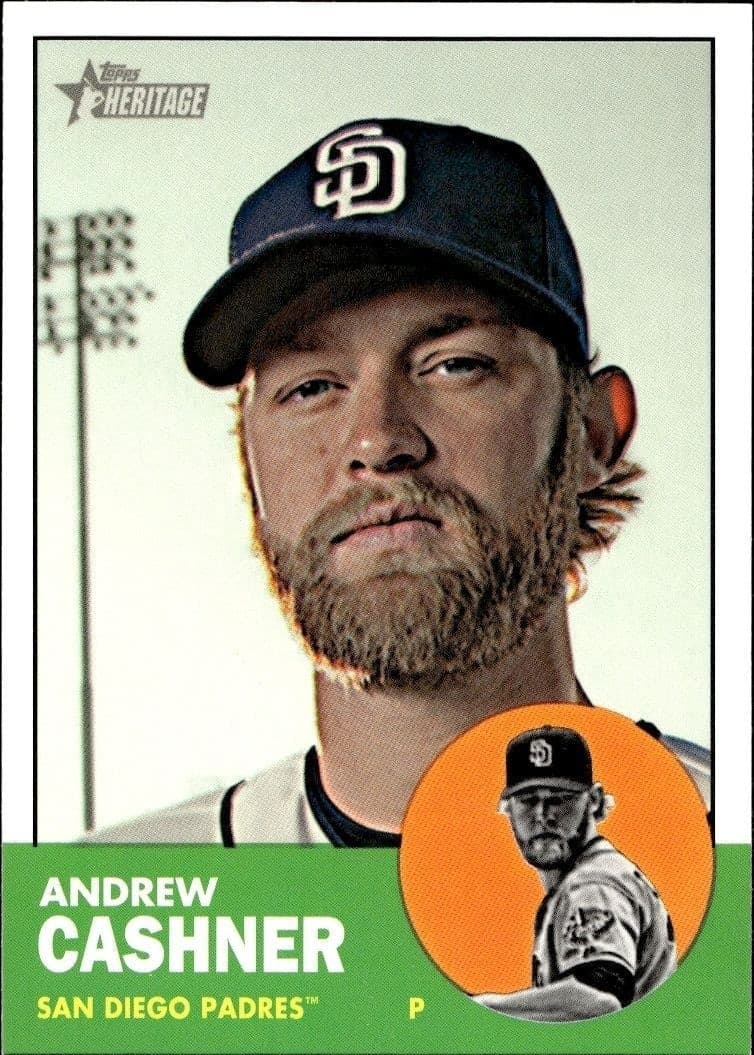 2012 Topps Heritage High Number Andrew Cashner #H624 trading card