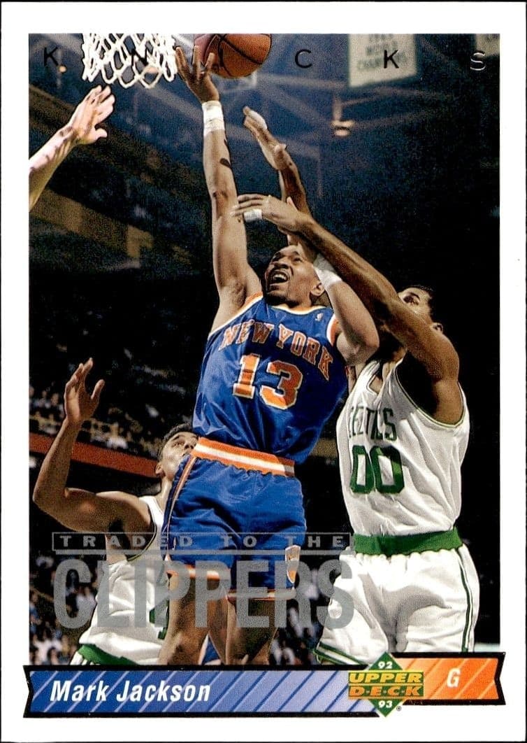 1992-93 Upper-Deck Mark Jackson #215 trading card