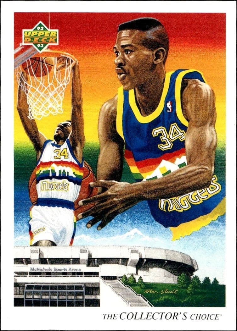 1992-93 Upper-Deck Reggie Williams #51 trading card