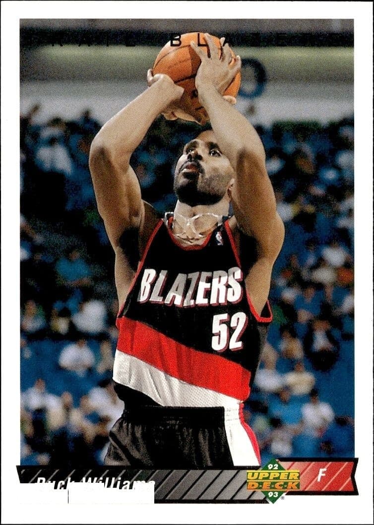 1992-93 Upper-Deck Buck Williams #163 trading card