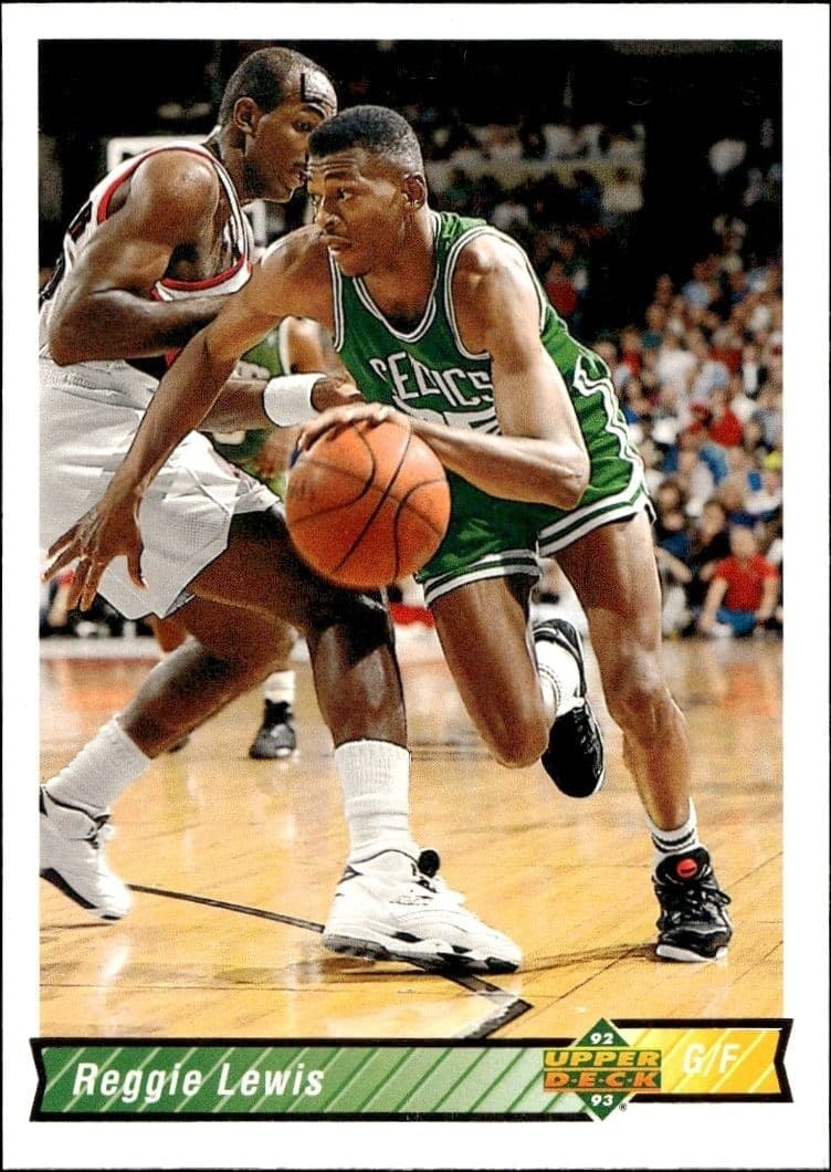 1992-93 Upper-Deck Reggie Lewis #120 trading card