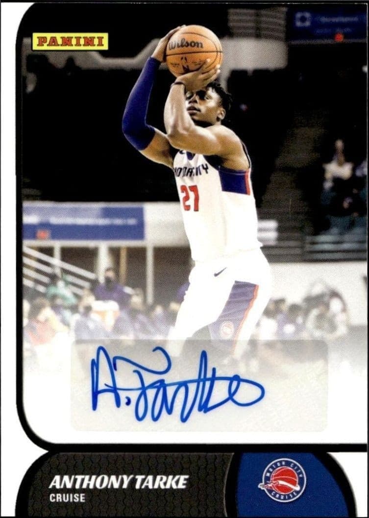 2021-22 Panini NBA G League Anthony Tarke #96 trading card