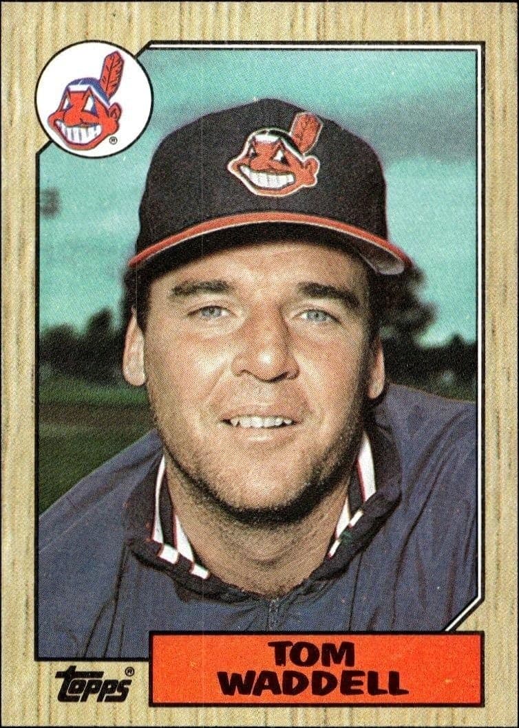 1987 Topps Tom Waddell #657 trading card