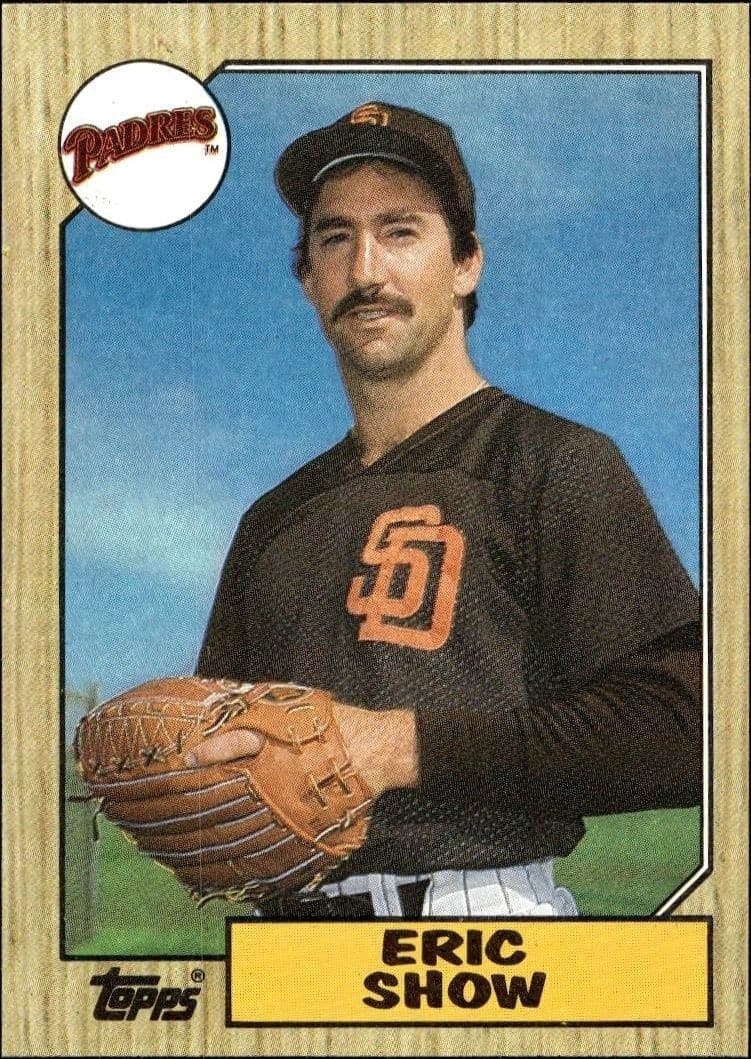 1987 Topps Eric Show #730 trading card