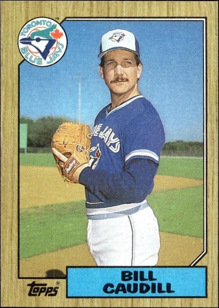 1987 Topps Bill Caudill #733 trading card