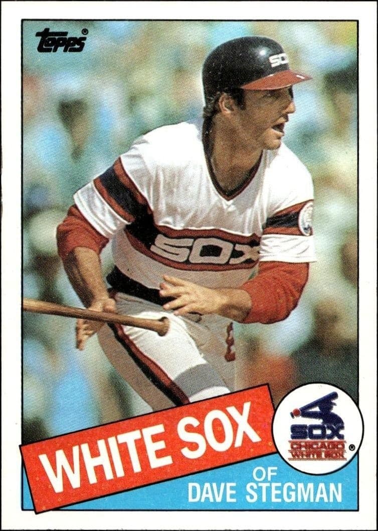 1985 Topps Dave Stegman #194 baseball trading card front