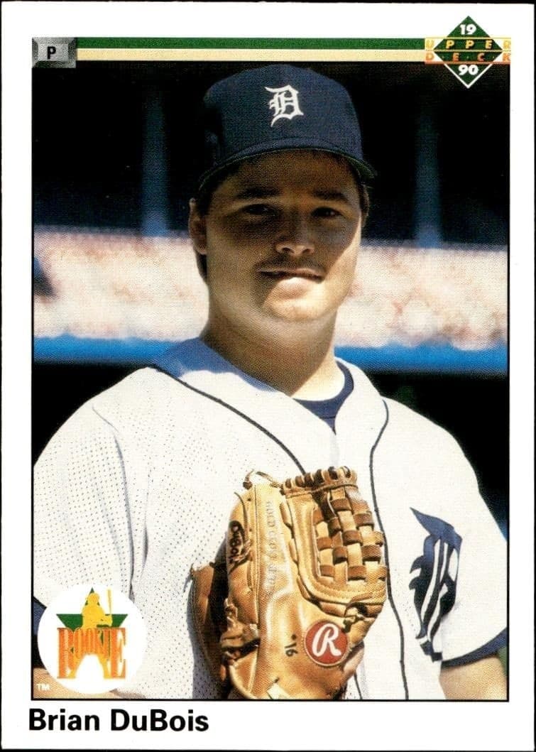 1990 Upper-Deck Low Number Brian DuBois #78 trading card
