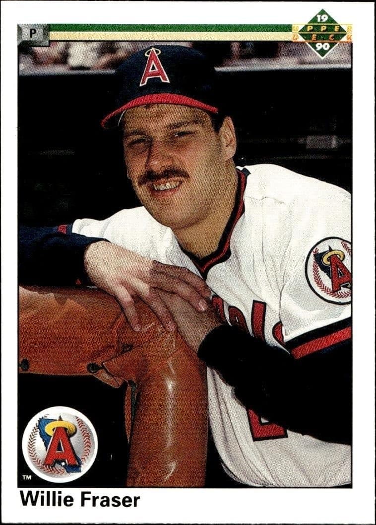 1990 Upper-Deck Low Number Willie Fraser #85 trading card