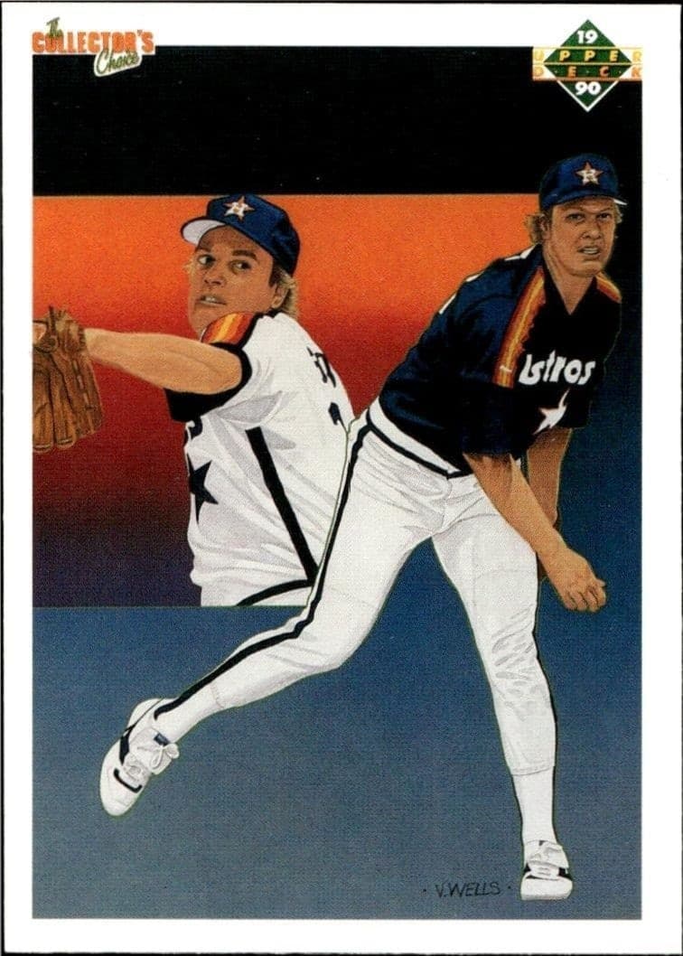 1990 Upper-Deck Low Number Mike Scott #88 trading card