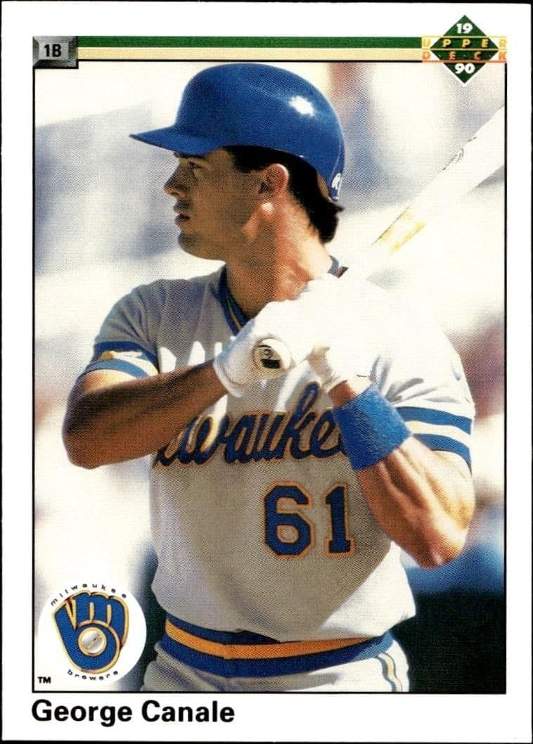 1990 Upper-Deck Low Number George Canale #59 trading card