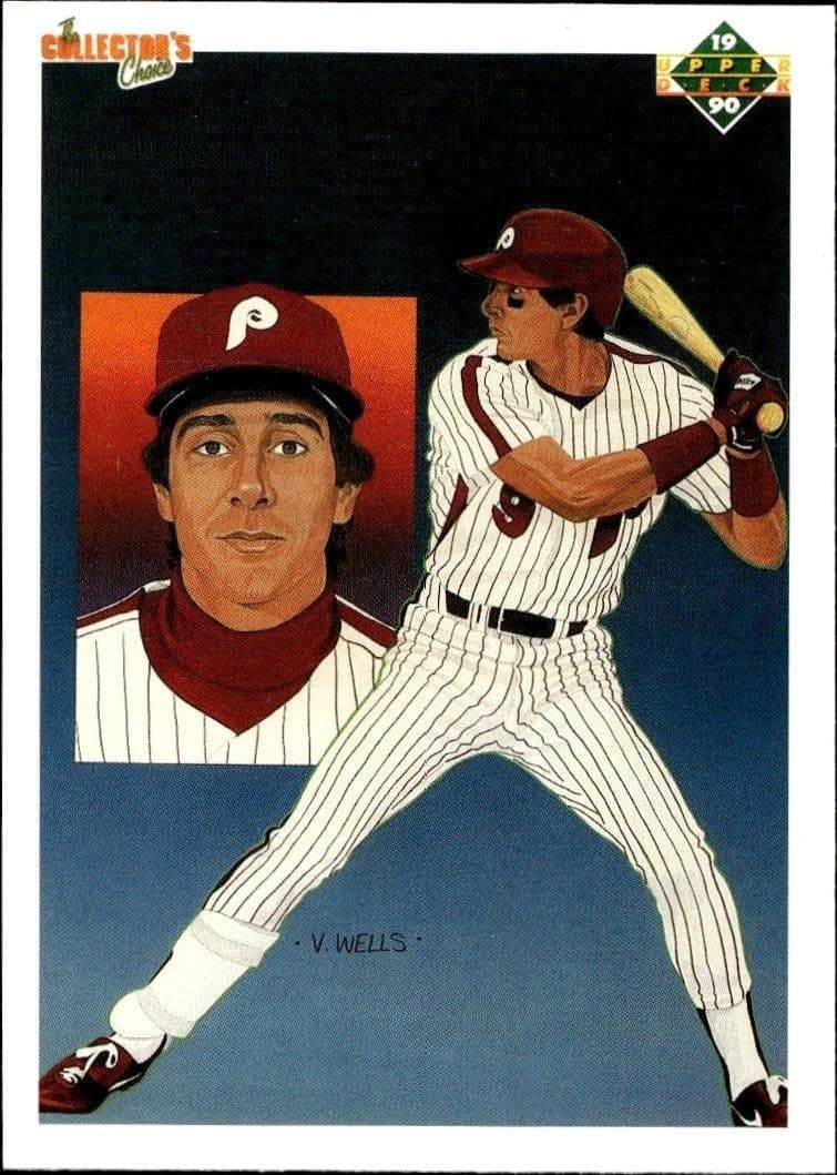 1990 Upper-Deck Low Number Von Hayes #7 trading card