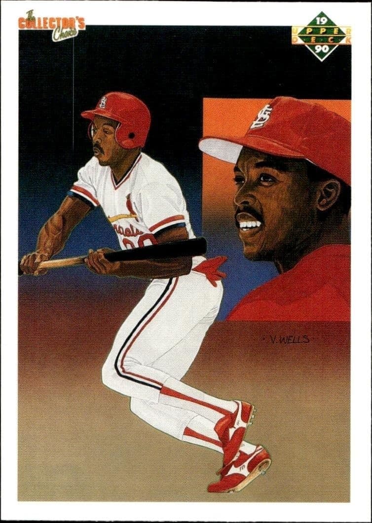 1990 Upper-Deck Low Number Vince Coleman #68 trading card