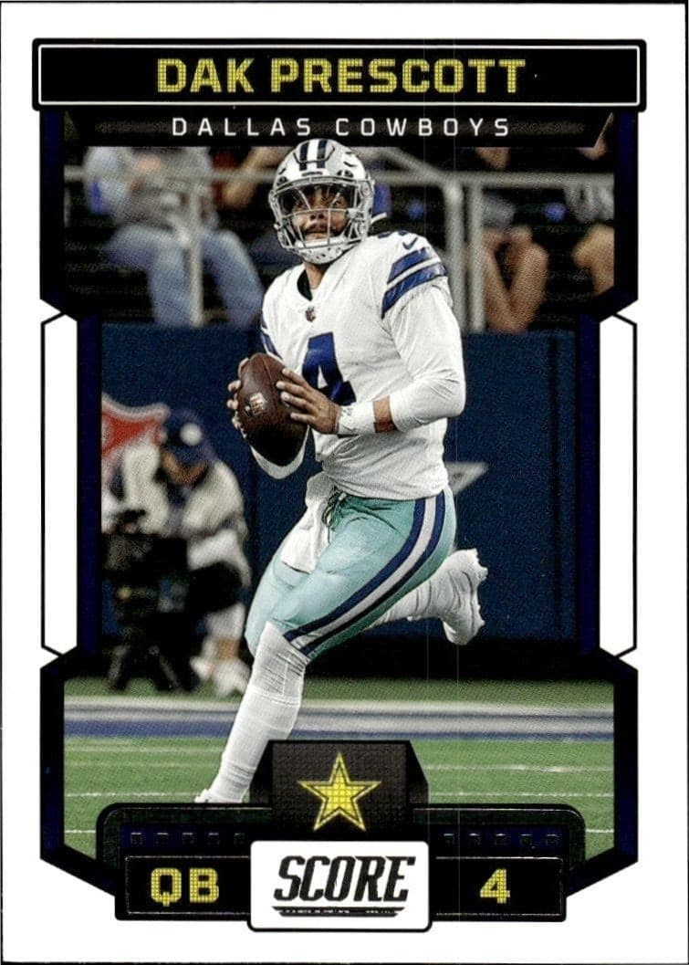 2023 Panini Score Dak Prescott #225 trading card