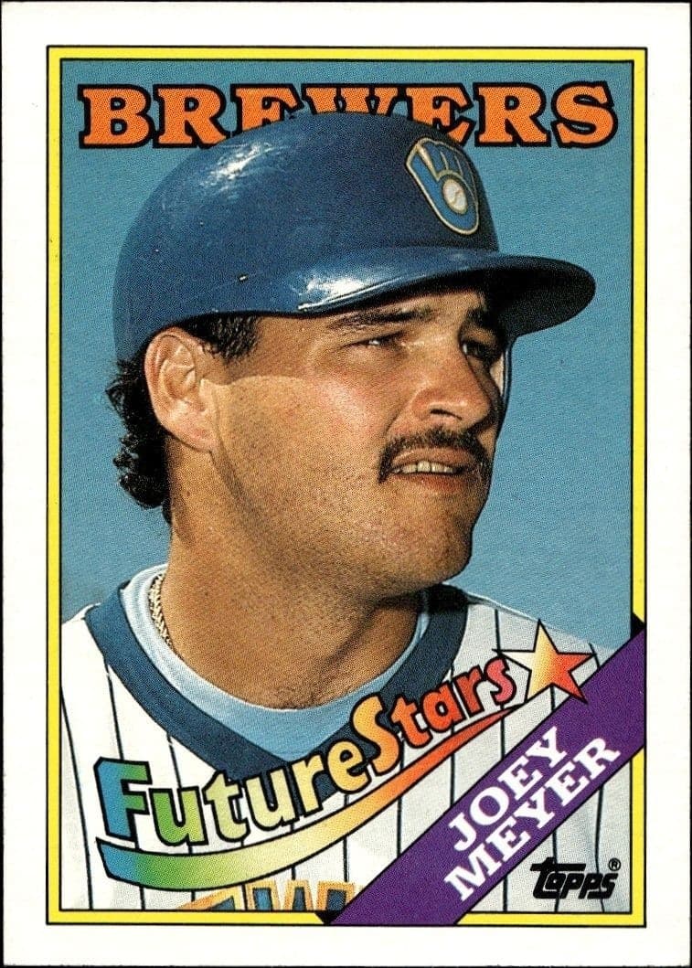 1988 Topps Joey Meyer #312 trading card