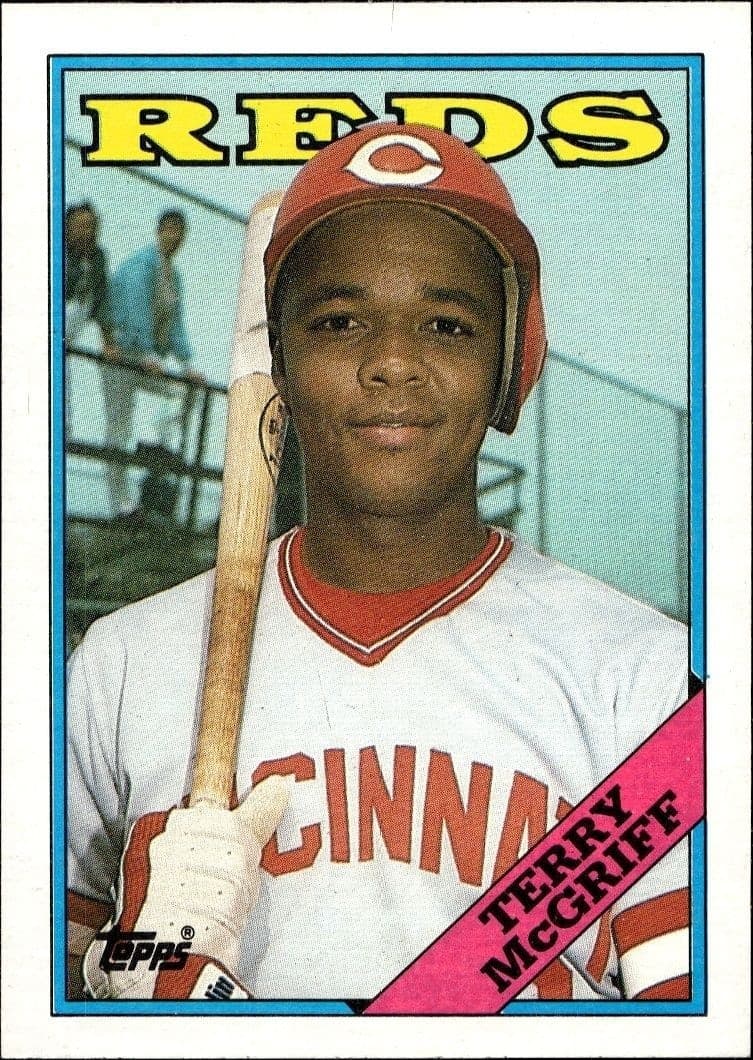 1988 Topps Terry McGriff #644 trading card