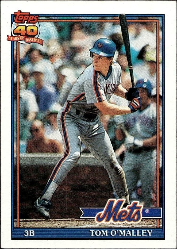 1991 Topps Tom O'Malley #257 trading card