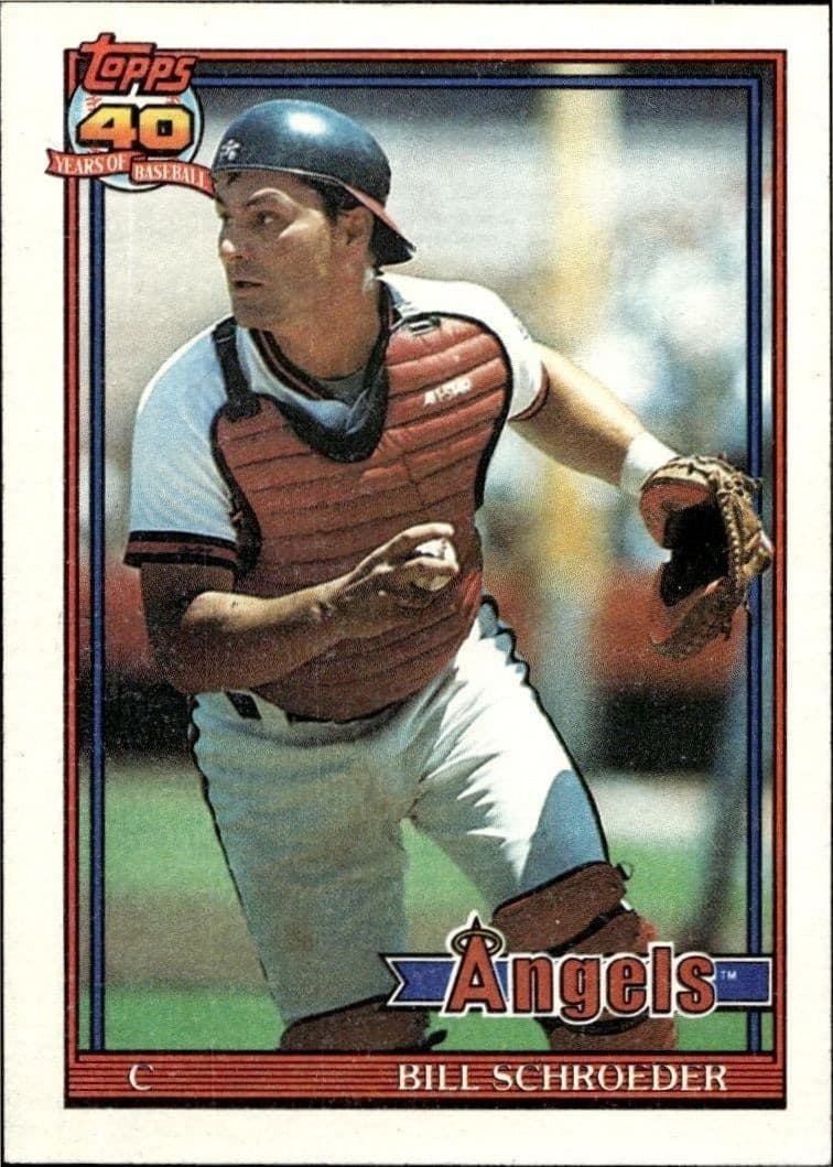 1991 Topps Bill Schroeder #452 trading card