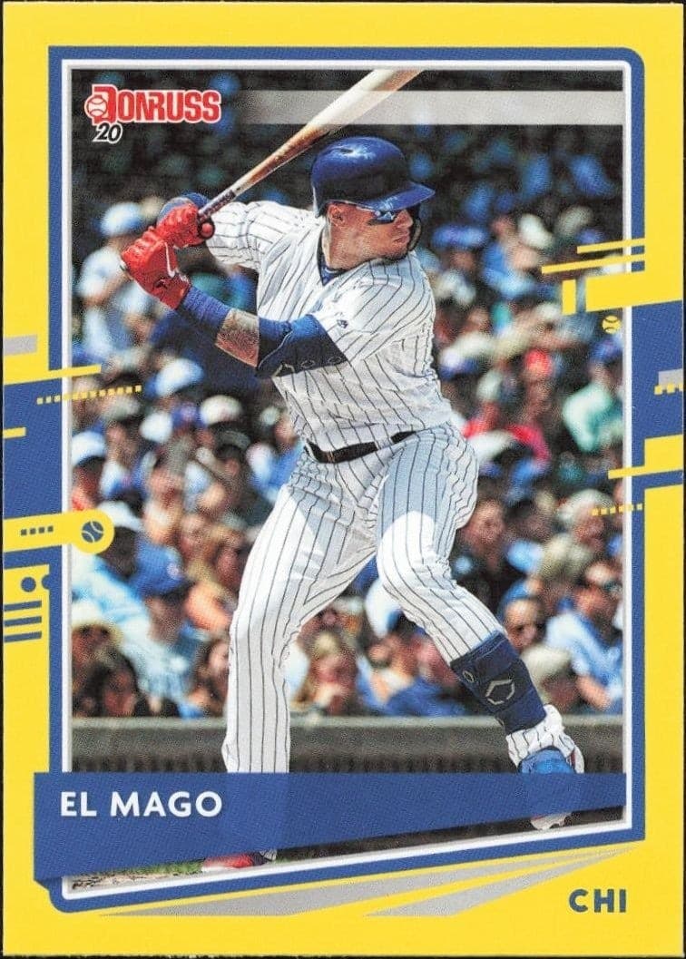 2020 Panini Donruss Javier Baez #90 trading card