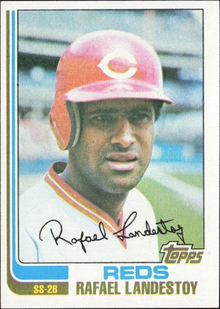1982 Topps Rafael Landestoy #361 baseball trading card front