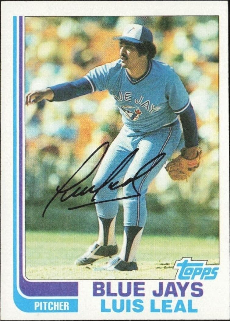 1982 Topps Luis Leal #412 baseball trading card front