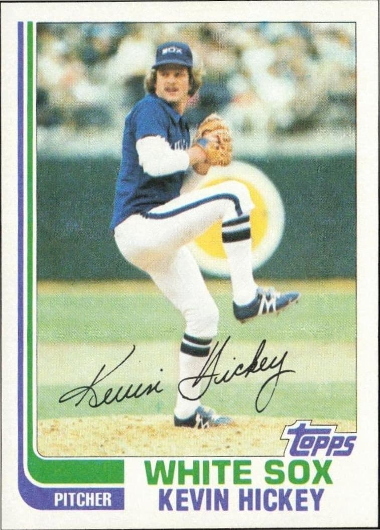 1982 Topps Kevin Hickey #778 trading card