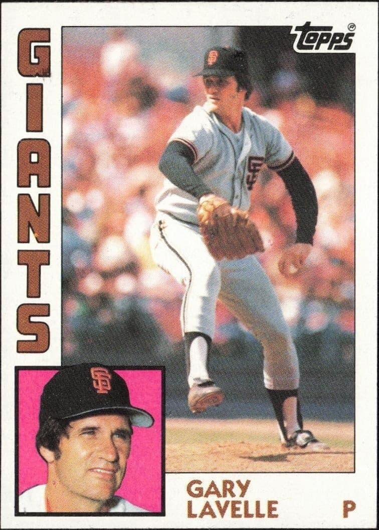 1984 Topps Gary Lavelle #145 trading card