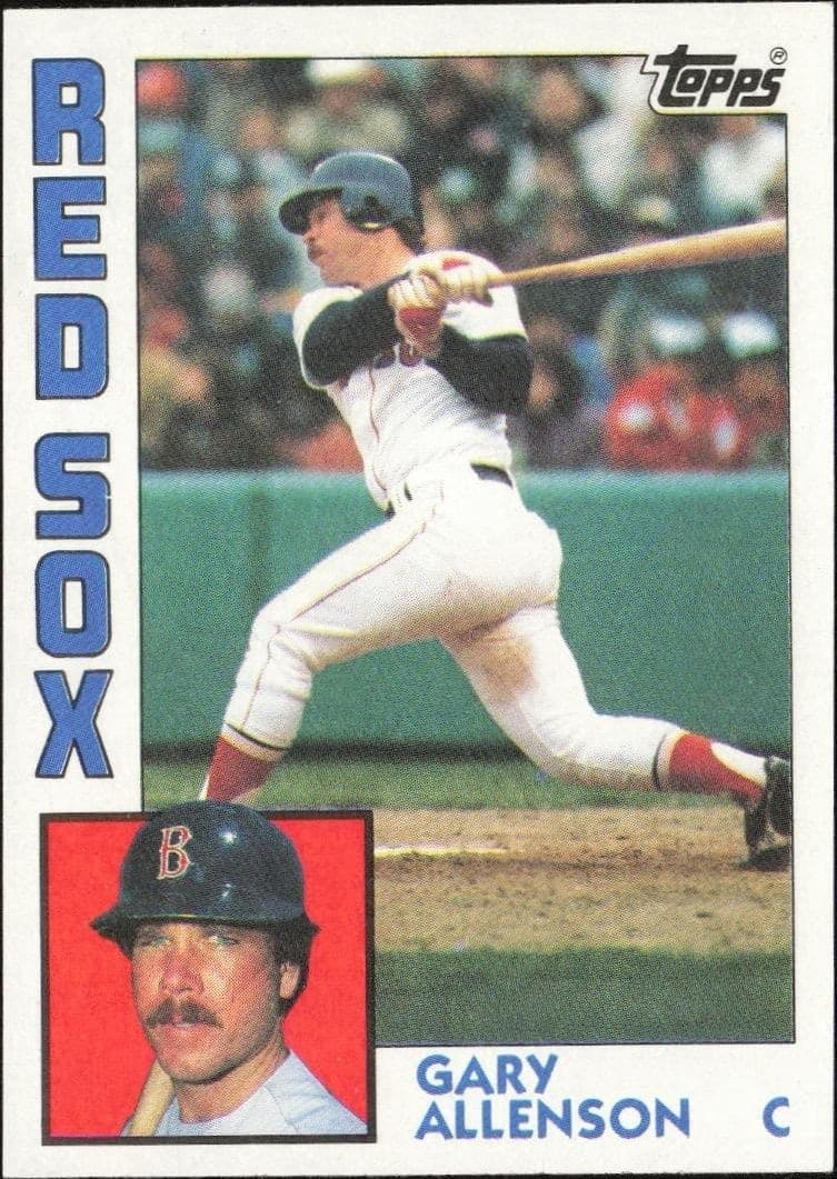 1984 Topps Gary Allenson #56 trading card