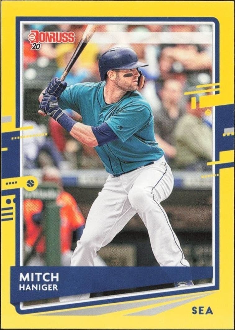 2020 Panini Donruss Mitch Haniger #100 trading card