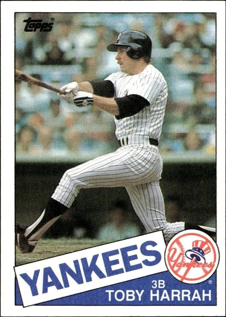 1985 Topps Toby Harrah #94 baseball trading card front