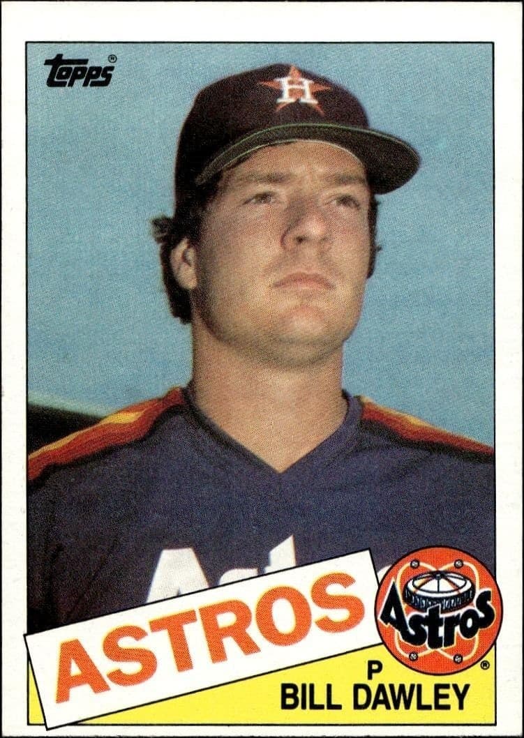 1985 Topps Bill Dawley #634 trading card