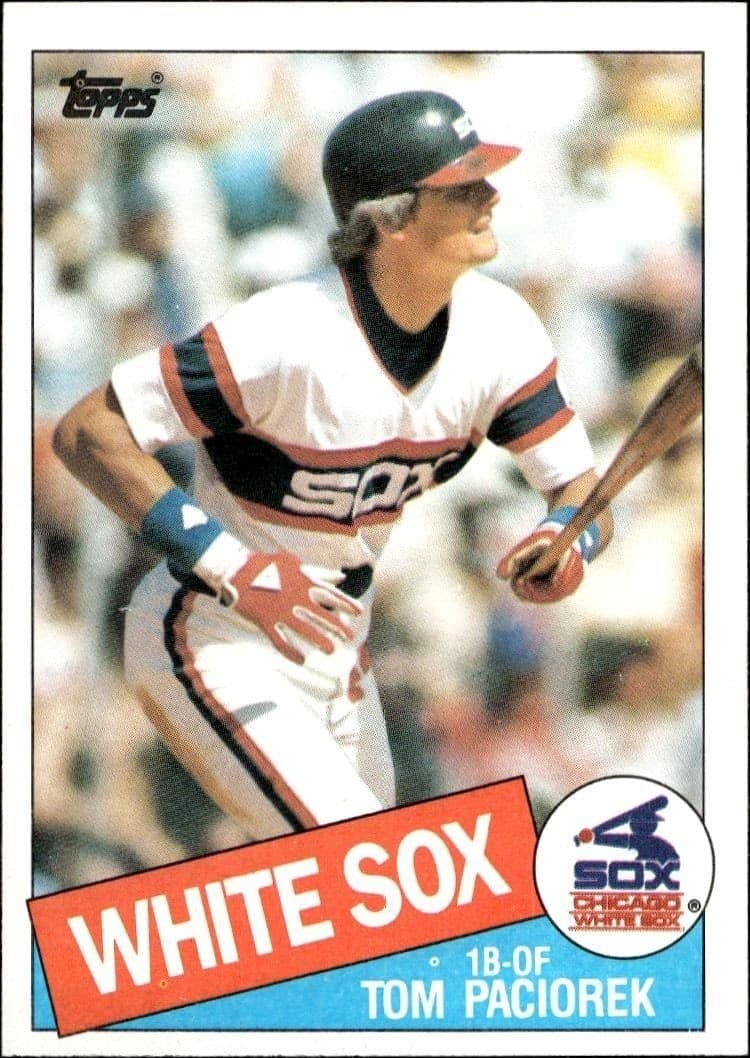 1985 Topps Tom Paciorek #572 baseball trading card front