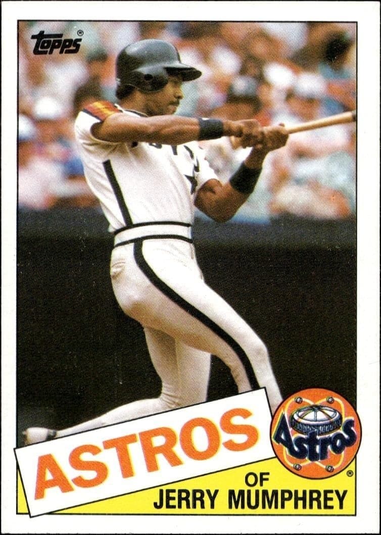 1985 Topps Jerry Mumphrey #736 trading card