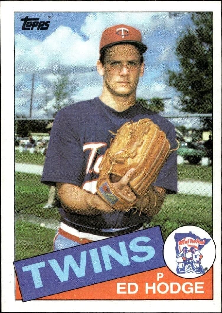 1985 Topps Ed Hodge #639 baseball trading card front