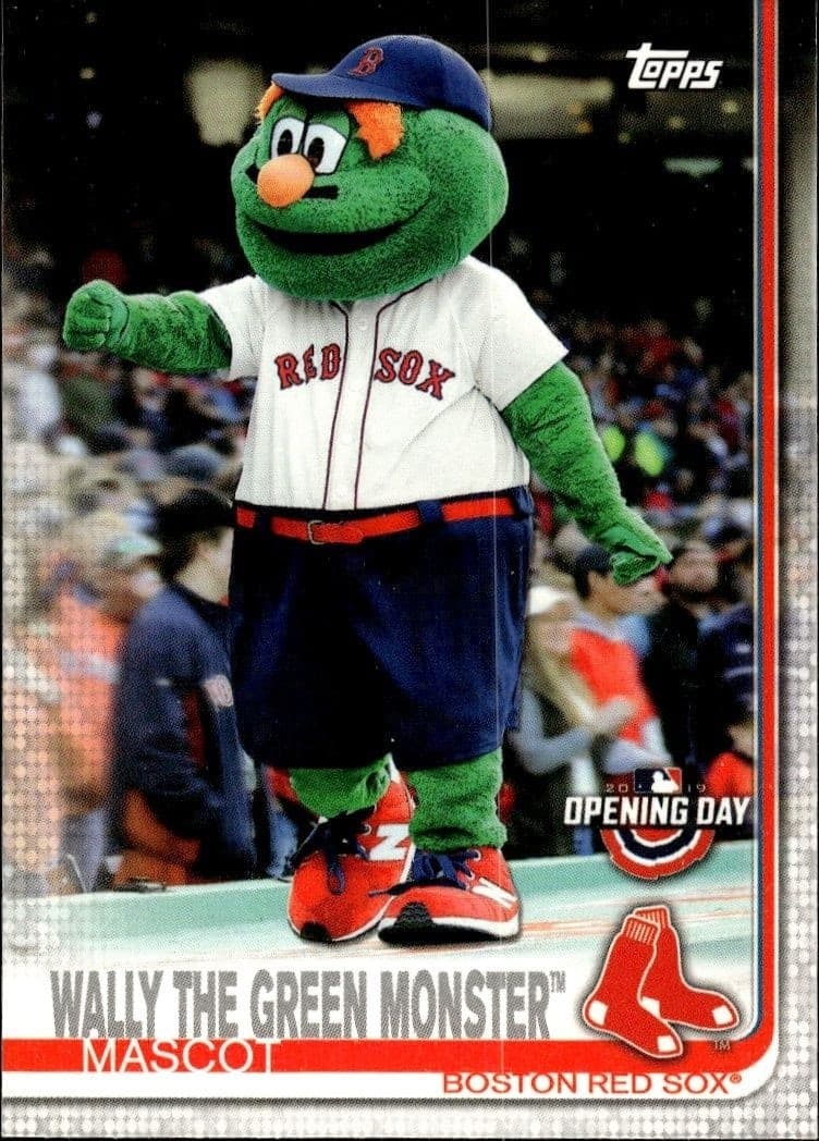 2019 Topps Opening Day Wally The Green Monster #M-15 trading card