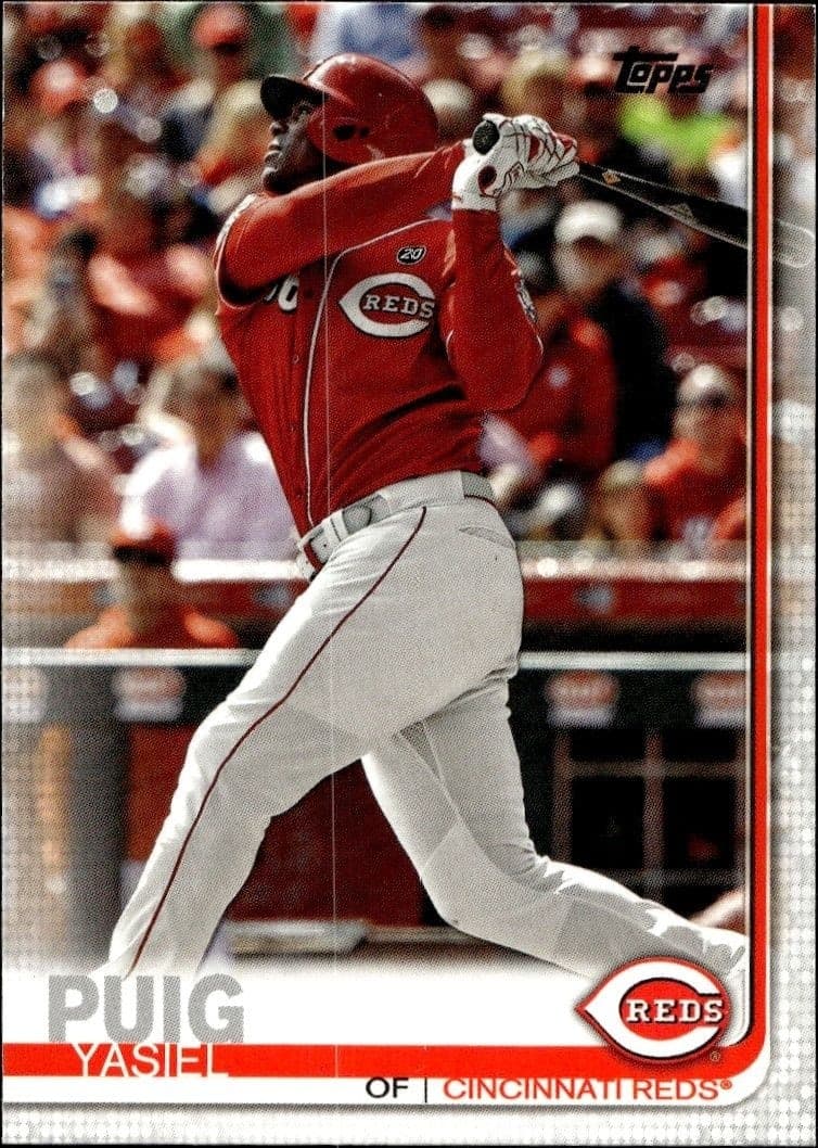 2019 Topps Update Series Yasiel Puig #US106 trading card