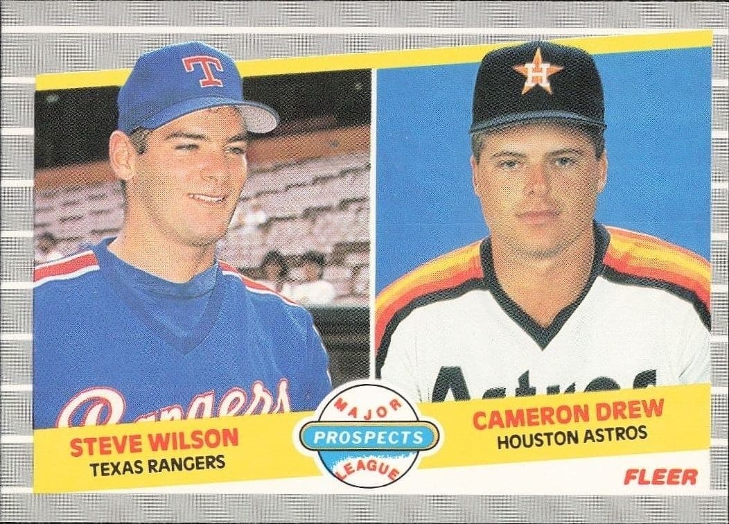 1989 Fleer Steve Wilson #640 trading card