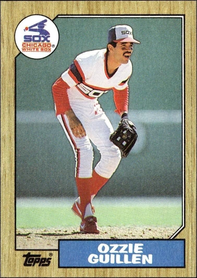 1987 Topps Ozzie Guillen #89 trading card
